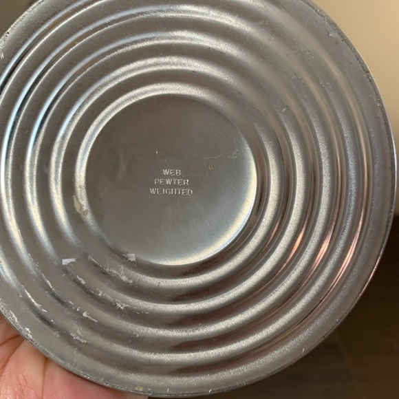 Set Vintage Pewter Candlesticks - Picture 4 of 4